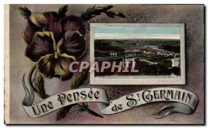 Old Postcard Saint Germain en Laye A thought