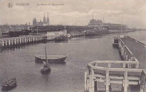 Belgium Ostende De Haven en Havenstatie