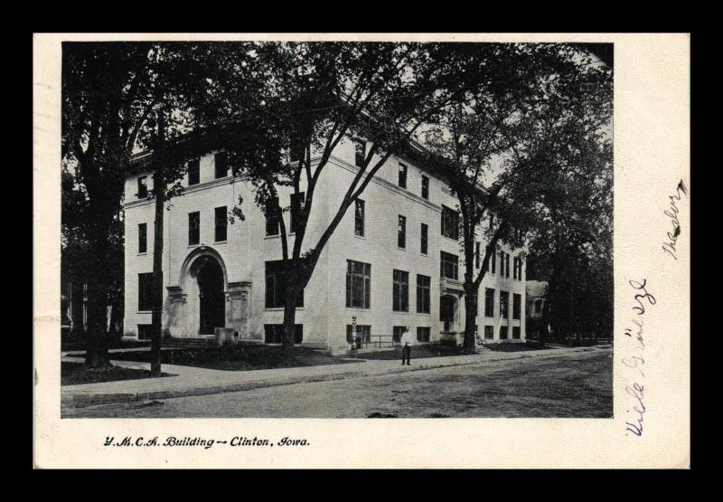 YMCA BUILDING CLINTON IOWA