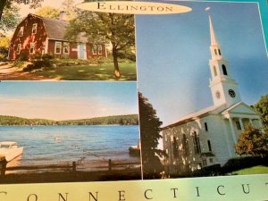 Postcard Lot of 50 4 x 6 Ellington, CT Town Views. Uncirculated