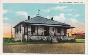 Oklahoma Fort Sill Old Guard House Curteich