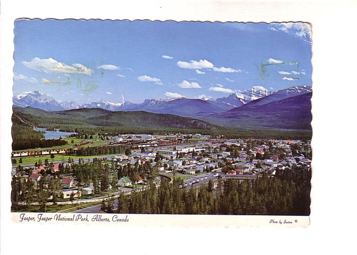 Town of Jasper, Jasper National Park,  Alberta, Photo Sutton