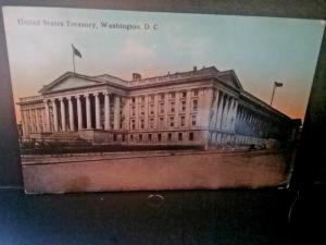 Postcard  UNITED STATES TREASURY Washington, DC