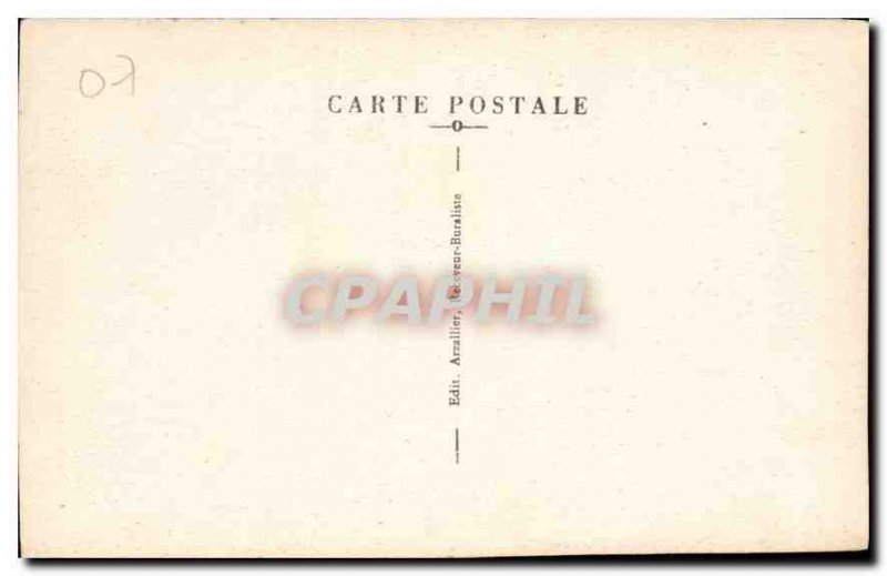 Postcard The Old Thueyts Guele Hell