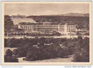 Austria Vienna Wien Schoenbrunn Blick Auf Die Gloriette