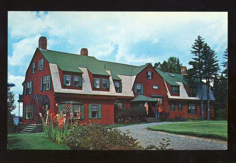 Campobello Island, New Brunswick/N.B., Canada Postcard, FDR/Roosevelt Cottage