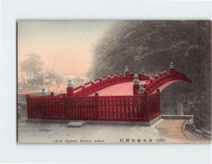 Postcard New Sacred Bridge Nikko Japan