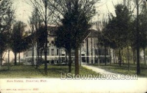 High School, Dowagiac - Michigan MI Postcard