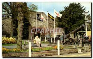 Postcard Old Castle Entrance Ludlow Dinham
