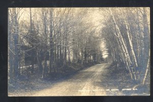 RPPC JAFFREY NEW HAMPSHIRE NH SHATTUCK INN ANNEX REAL PHOTO POSTCARD 1910