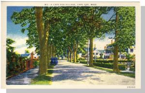 Beautiful Cape Cod, Massachusetts/Mass/MA Postcard, Cape Cod Village