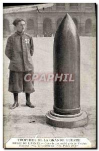 Old Postcard Trophees Army of the Great War Museum of Shells & # 39armee 420 ...