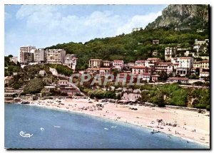 Postcard Modern Cap d'Ail in Mar Aerial view Marquet Beach