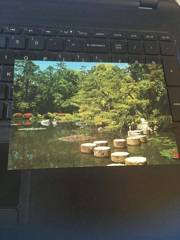 Vintage Postcard: Garden, The Heian Shrine