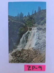 Johnsondale Falls Durwood Falls located the Kern River Vintage Postcard ZP-9