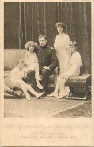 Royalty Belgian Royal House Albert King and Queen of the Belgians and children