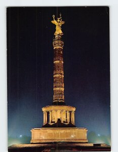 Postcard Victory Column, Berlin, Germany