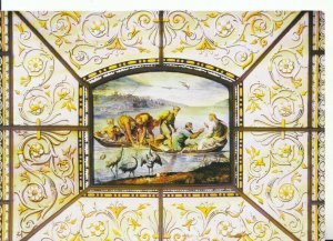 Wiltshire Postcard - Bowood - Calne - Glass Panel in Orangery - Ref 18775A