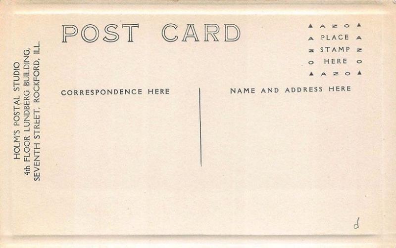 Rockford IL Jimmy Ward's Shooting Star August 5, 1911 Airplane RPPC Postcard