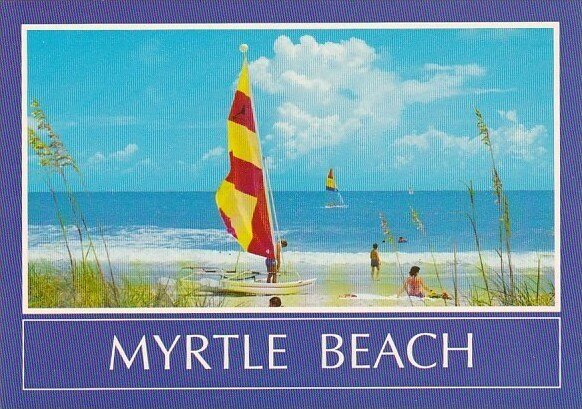 Greeings From South Carolinas Grand Strand Myrtle Beach South Carolina