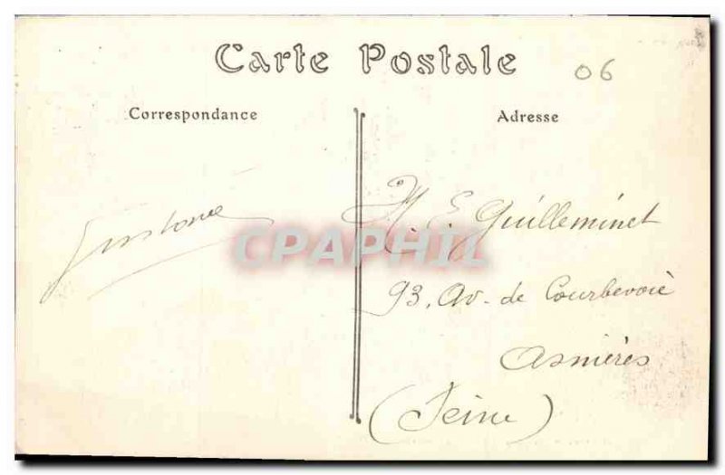 Old Postcard Monaco View Condamine