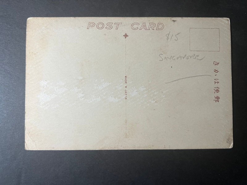 Mint British Malaysia Postcard RPPC Chinese Graves FMS