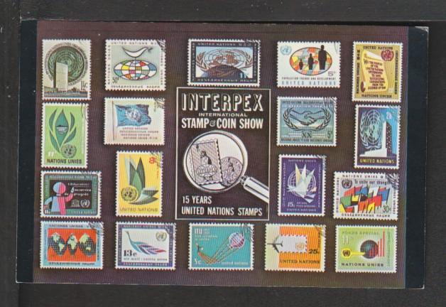 Stamps,Interpex Postcard 