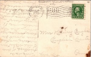 RPPC Trolley Wreck Car 315 Derailed Electric Railway Accident 1915 Endicott, NY