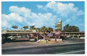 El Coronado Motel Highway 80 Gila Bend Arizona postcard