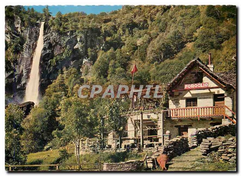 Postcard Modern Foroglio Valle Bavona