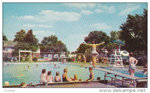 Officers Swimming Pool,  Scott Air Force Base,   Illinois,    40-60s