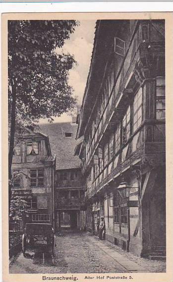 Germany Braunschweig Alter Hof Poststrasse 5  1928