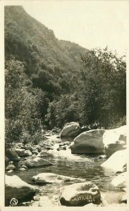 Ventura California Matilja Beautiful scenic View  RPPC Photo Postcard 21-9674