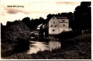 UK Castle Mill Dorking Vintage RPPC C015