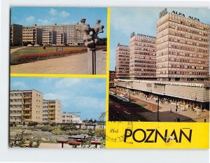 Postcard Poznań, Poland