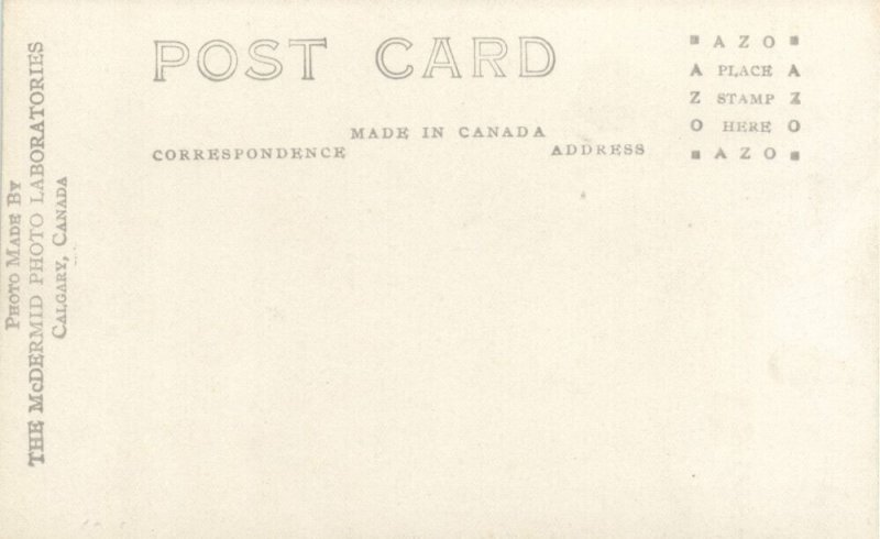 canada, CALGARY, Alberta, Centre Street Bridge (1920s) RPPC Postcard