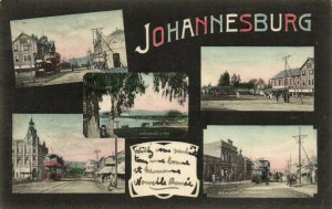 PC CPA SOUTH AFRICA, JOHANNESBURG, MAIN RD, MARKET SQ, POSTCARD (b15727)