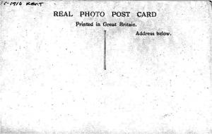 C-1910 Kent UK Willow Place Isle of Grain Wright RPPC real photo postcard 6769