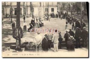 Old Postcard Vichy TOP Petanque bowls