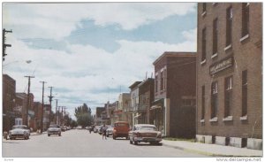 Rue St Antoine, La Tuque , Quebec, Canada , PU-1970