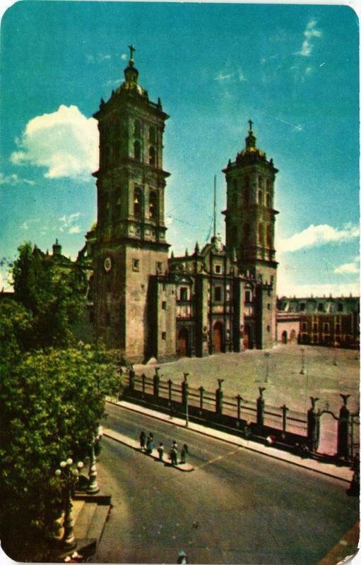 CPM AK Cathedral of Puebla MEXICO (662308)