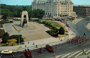 Canada Ottawa Elevated View Of Confederation Square 1966