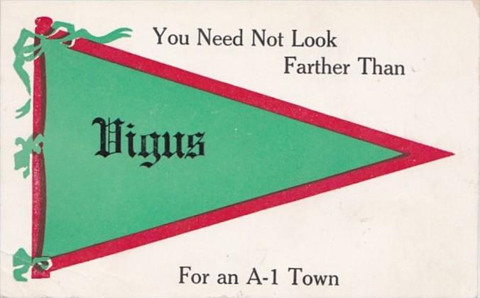 Missouri Vigus 1913 Pennant Series