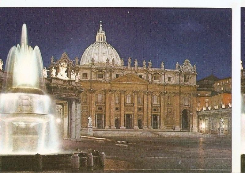 Postal (PostCard) 046605 : Roma. Place Saint Pierre