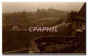 Old Postcard Edinburgh from the castle