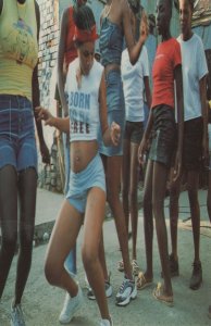 Reggae Street Party Dancing Film BBC Documentary Postcard