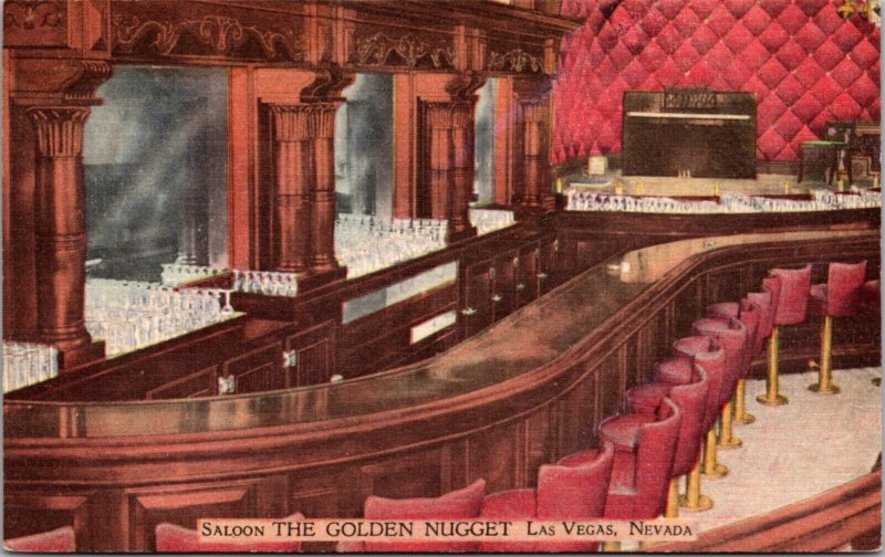 Linen Postcard Saloon at The Golden Nugget in Las Vegas, Nevada