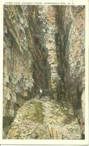 Hydes Cave, Ausable Chasm, Adirondack Mountains NY.1937 u...