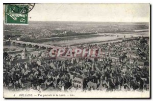 Postcard Old Orleans General view of the Loire