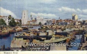 Singapore River Singapore Postcard